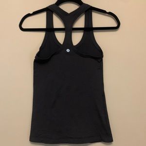 SLIM fit Luon racetrack tank Black LUON size 4